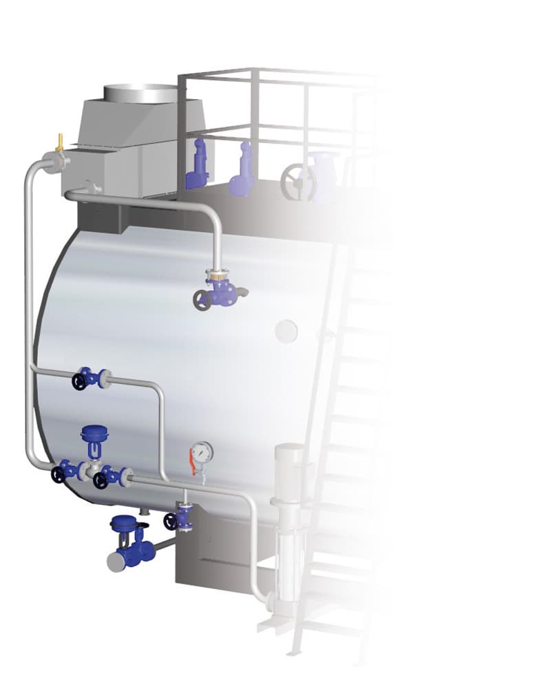 BOILER MODULATING FEEDWATER CONTROL 