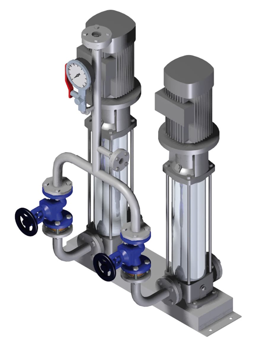 SECOND WATER FEEDING PUMP
