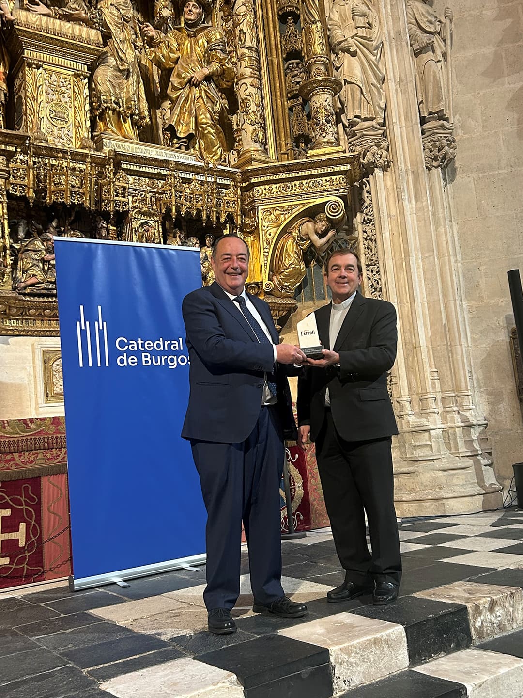 Ferroli se une al programa “Piedras Vivas” de la Catedral de Burgos